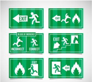 fire safety factory signboard