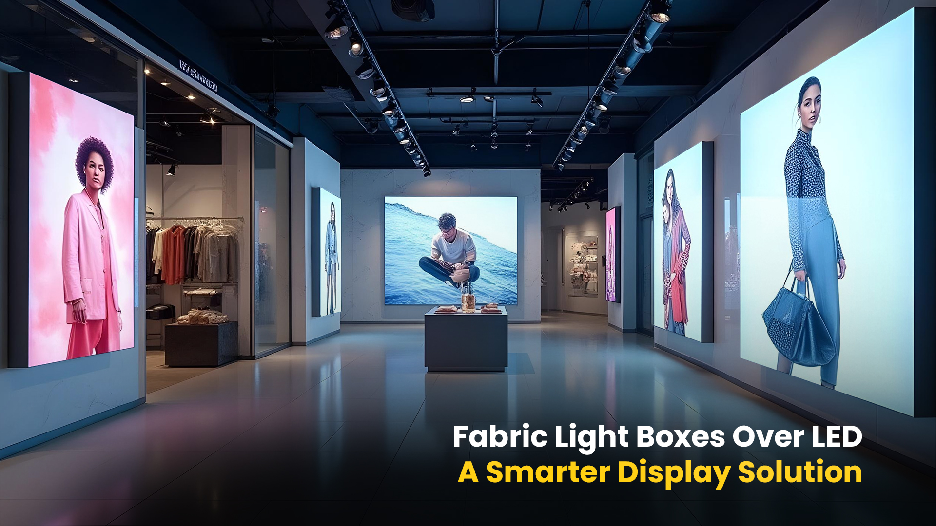fabric light box a smarter display