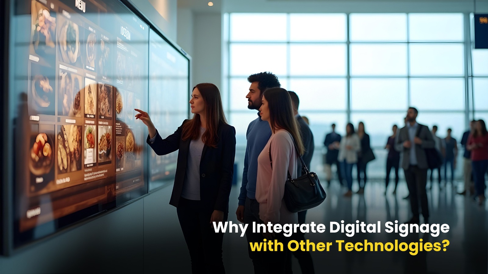 Digital Signage with Technologies