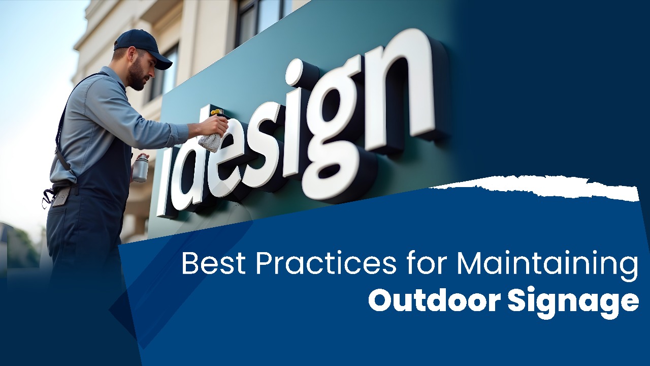 Outdoor signage maintenance tips for long-lasting visibility